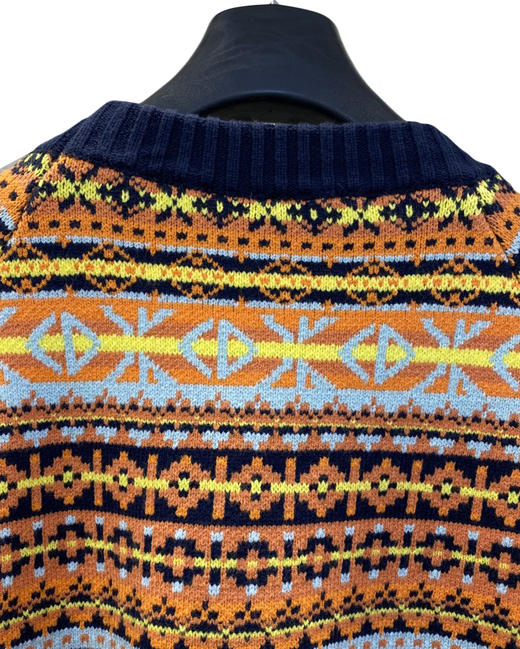 男款条纹提花针织毛衣ju010 商品图2