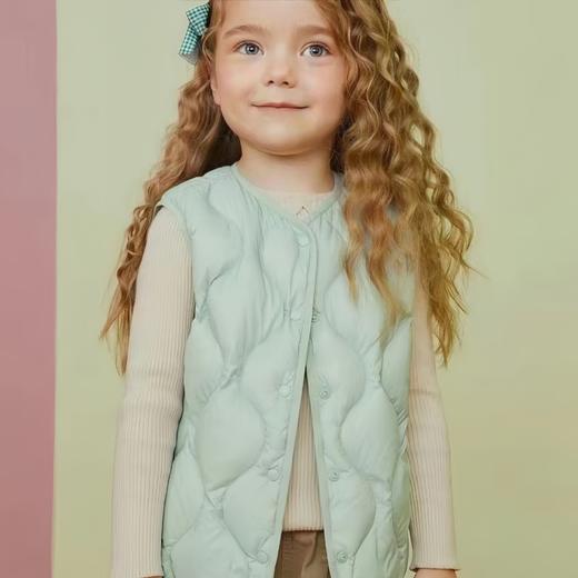 90白鸭绒儿童轻薄儿童羽绒服/马甲 男女童内胆内外穿童装马甲外套 商品图8