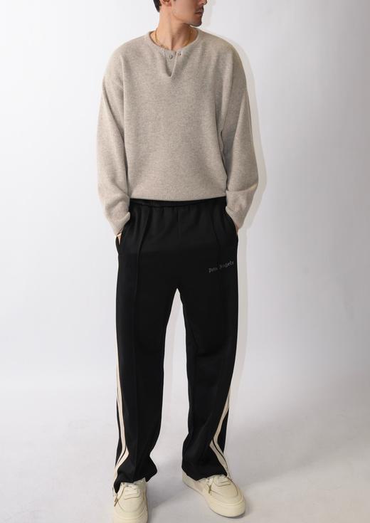 男款拉链直筒卫裤长裤he 商品图3