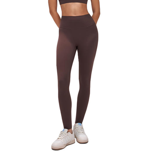 跃牌【轻匀系列】高奢双6锦纶莱卡瑜伽裤女高腰提臀瑜伽服无T紧身防卷边健身裤CK1577 商品图4