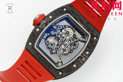 【贵重物品】只适合高端玩家 RF理查德米勒RM55 新款RM055碳纤维系列 男士腕表 商品图5