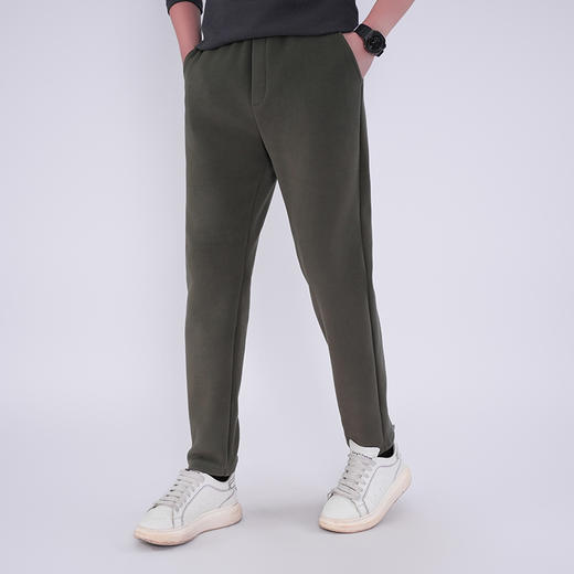 【560G防风纳米绒】男士秋冬休闲卫裤 防风防泼水发热一条可过冬卫裤 商品图5