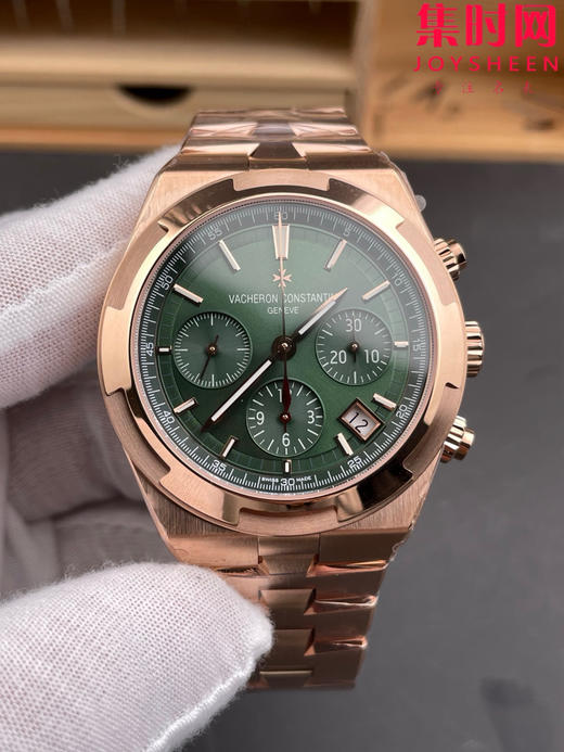 江诗丹顿 Overseas 8F纵横四海计时系列5500V 5520V 男士腕表 升级版V3版 搭载7750自动上链机械机芯 商品图2