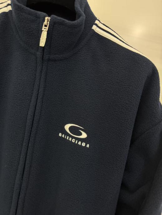 中性款条纹立领外套la004 商品图2