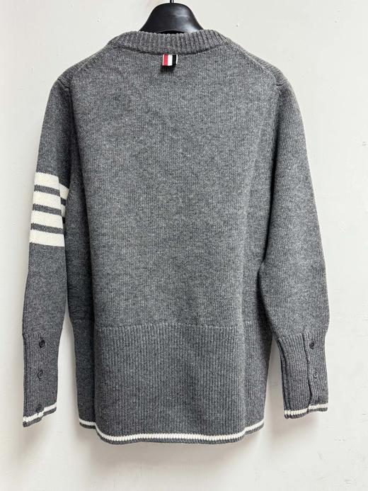 女款条纹针织毛衣hu022 商品图1