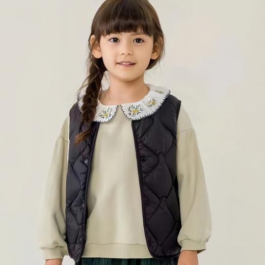 90白鸭绒儿童轻薄儿童羽绒服/马甲 男女童内胆内外穿童装马甲外套 商品图6