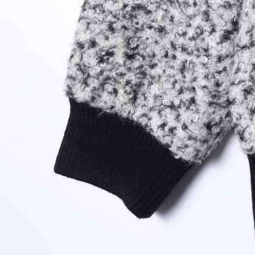 SDSA秋冬新款痞帅男装潮牌撞色拉链立领连帽卫衣休闲百搭套头上衣 商品图3