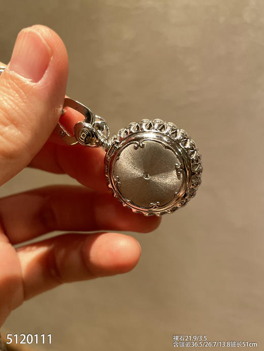 老坑高冰帝王绿平安扣吊坠【5120111】具体价格微信咨询 商品图8
