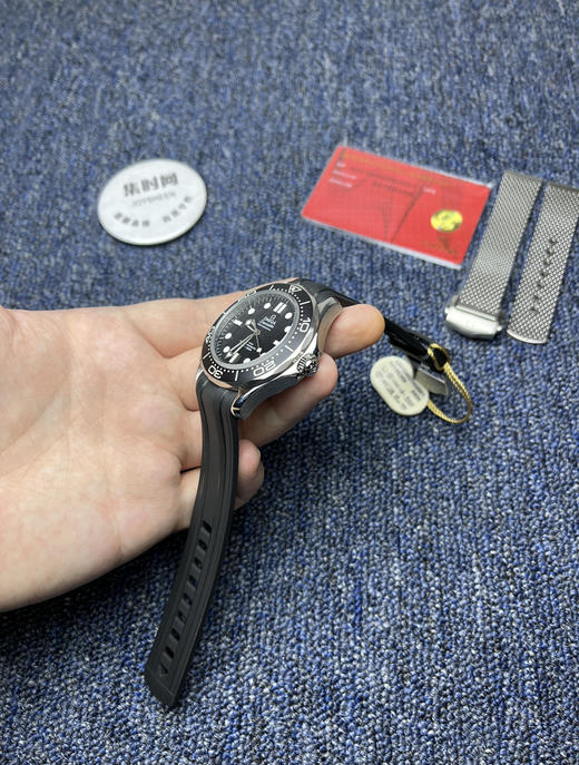 新力作•匠心传承 新款欧米茄 ER海马300米系列 海马007 詹姆斯邦德同款 男士腕表 商品图4