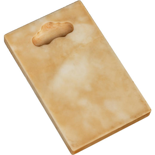 清	如意池诗文白端砚（红木砚盒） 商品图5