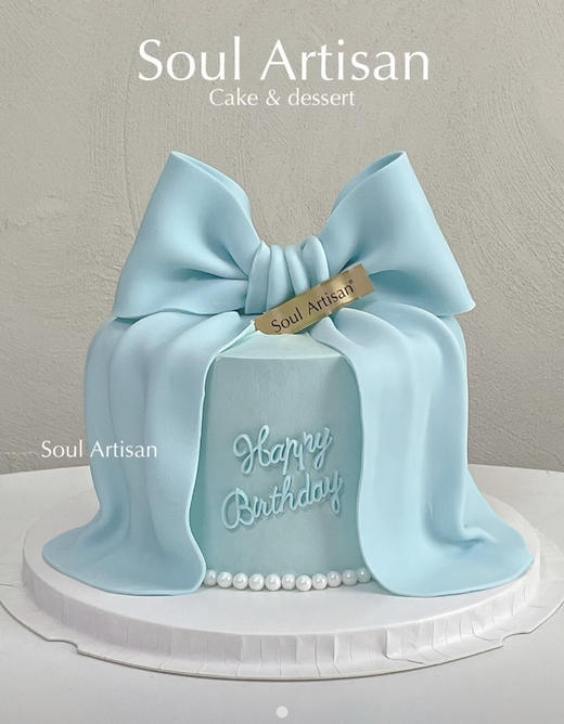 裙摆蝴蝶结蛋糕（可改颜色） 商品图0