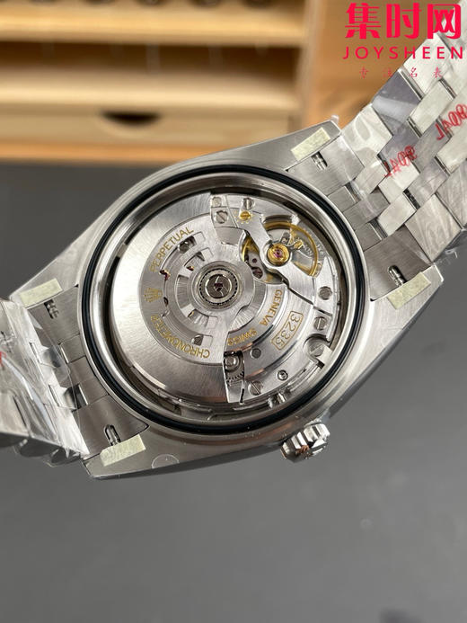 C PLUS劳力士 Cplus日志型41mm 蓝盘钻面 丹东3235机 五珠链 904L钢 男士腕表 商品图4