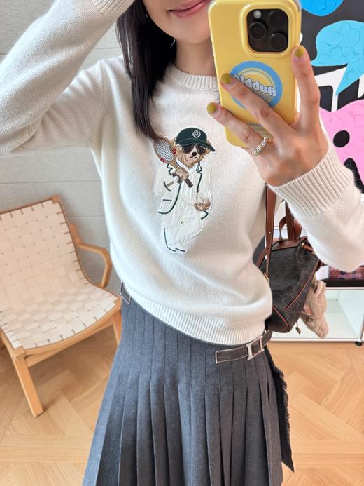 拉夫劳伦 25年紫标系列🆕全新上线 网球小熊 针织衫(KX*MM) 商品图2