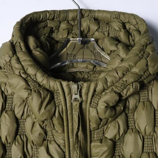 23933SDSA秋冬新款痞帅男装简约纯色白鹅羽绒服外套拉链立领连帽高级感 商品图1