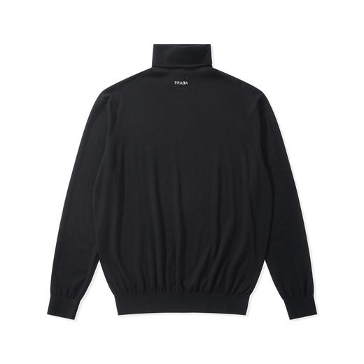 男款羊毛提花高领针织毛衣he020 商品图0