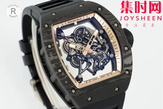 【贵重物品】只适合高端玩家 RF理查德米勒RM55 新款RM055碳纤维系列 男士腕表 商品图1