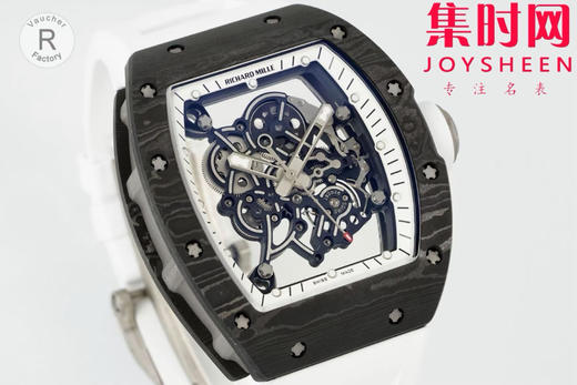 【贵重物品】只适合高端玩家 RF理查德米勒RM55 新款RM055碳纤维系列 男士腕表 商品图1