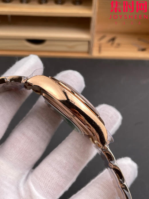 劳力士宇宙计型 BT迪通拿 全玫金 贝嫂同款 男士腕表 丹东4130机 商品图5