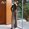 AD法式复古西装马甲女2025新款秋冬高级感修身英伦上衣羊毛马甲 商品缩略图4