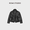 ROMI STUDIO“新西兰绵羊原皮”自然发泡皮廓形皮衣外套 RWCWWG6116 商品缩略图0