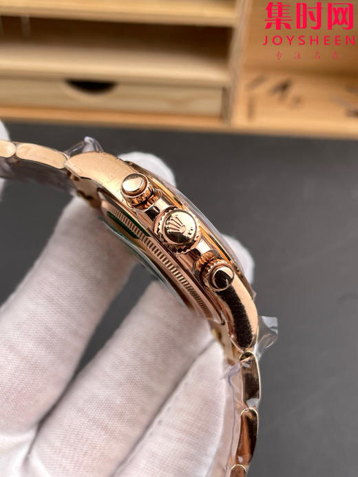 劳力士宇宙计型 BT迪通拿 全玫金 贝嫂同款 男士腕表 丹东4130机 商品图3