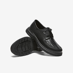 【百思图】BF楼百思图26春季新款厚底增高休闲皮鞋简约真皮商务男鞋75012AM6吊牌价899，现价439