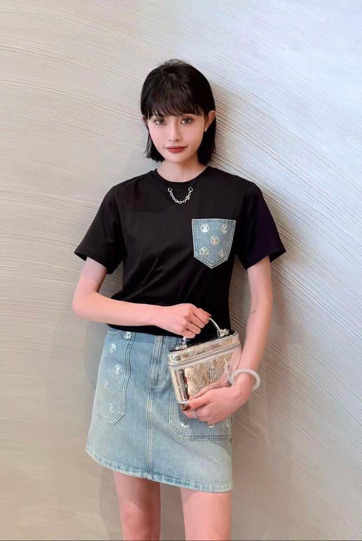 驴家 26年早春新品 爆款口袋T恤(KX*MM) 商品图0