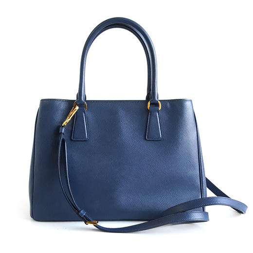 【95新】Prada普拉达中号蓝色杀手包手提单肩包女士191025JJ31 商品图4