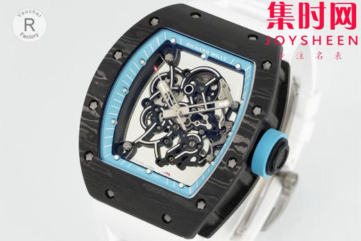 【贵重物品】只适合高端玩家 RF理查德米勒RM55 新款RM055碳纤维系列 男士腕表 商品图2