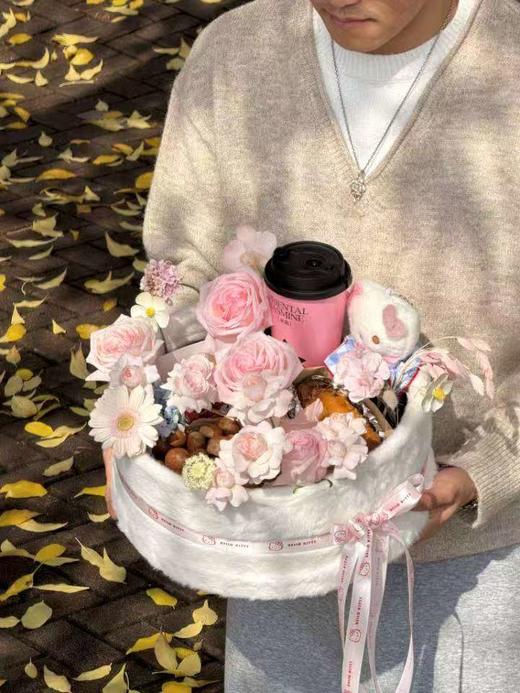 毛绒-圆形礼盒（套二） 商品图1