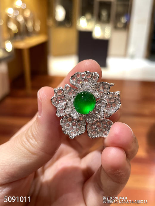 5091011，蛋面戒指。具体价格微信咨询 商品图6