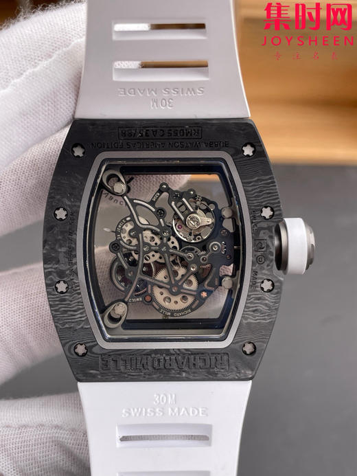 【贵重物品】只适合高端玩家 RF理查德米勒RM55 新款RM055碳纤维系列 男士腕表 商品图4