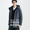 棉仓367815011-【90白鹅绒】冬季男士防风加厚保暖中长款连帽派克羽绒服 商品缩略图0