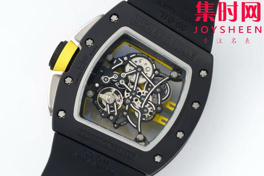 【贵重物品】只适合高端玩家 RF理查德米勒RM61 RM061男士系列“跑道”NTPT碳纤维壳/TZP陶瓷壳 男士腕表 商品图8