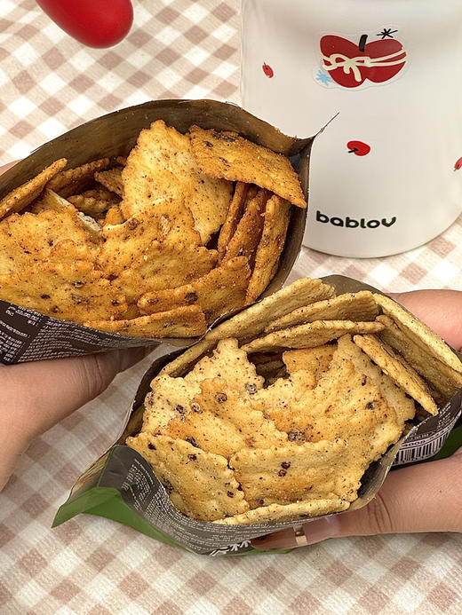 【红谷林· 空空脆小饼干双口味（安格斯照烧牛肉味/挪威芥末鳕鱼味】 24H恒温慢发酵+进口挪威芥末鳕鱼粉🧀咔嚓酥脆🍪24小时恒温慢发酵 商品图7