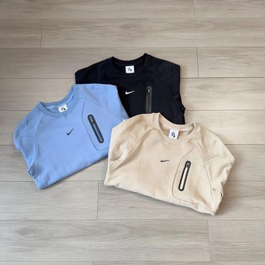 特价清仓！！NK钩子 D-Fit解构拼接压胶拉链 针织毛圈运动休闲卫衣 商品图1