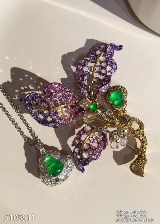 5105911、葫芦胸针。具体价格微信咨询 商品图2