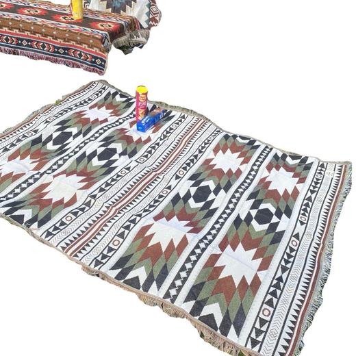 野餐垫ins风露营毯子帐篷地垫户外折叠桌布置氛围装饰必备 商品图4