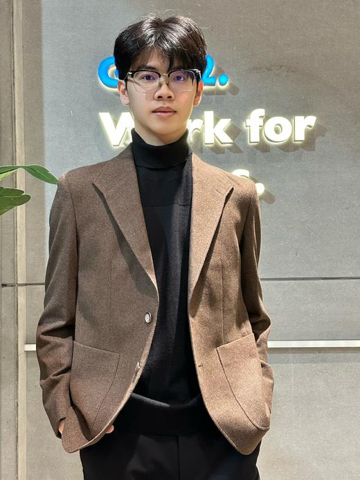 G2000男装FW25商场新款【可机洗】舒适剪裁休闲西装58119768 商品图5