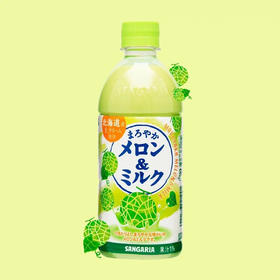 三佳利北海道牛奶甜瓜果味饮料500ml