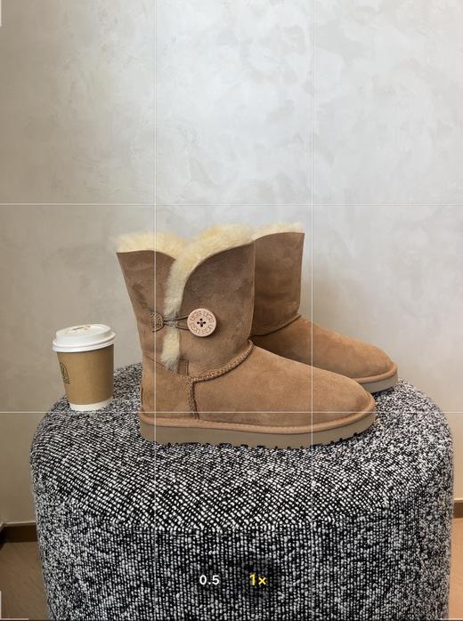 【全球第二好的】UGG中筒木扣雪地靴 又暖又舒服又耐穿，这个冬天 这一双就够了！栗色真的太百搭了 日常出街超合适~ 商品图10