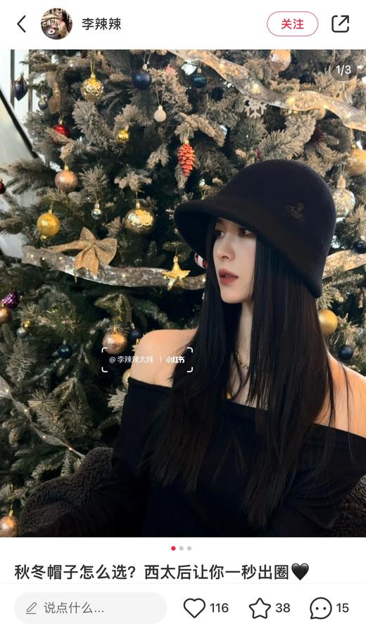 一店k （1oo%羊毛！）西太后✨渔夫帽真的炸了！！超级显脸小 秋冬氛围感好绝 商品图10