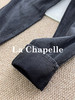 专柜实拍【遮胯显瘦小直筒】拉夏贝尔/La Chapelle复古水洗牛仔裤~松紧高腰！梨形/苹果型显瘦神裤 商品缩略图7