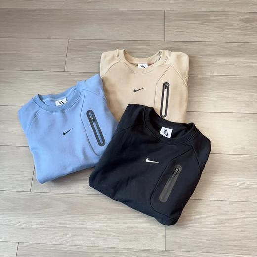 NK钩子 D-Fit解构拼接压胶拉链 针织毛圈运动休闲卫衣 商品图0