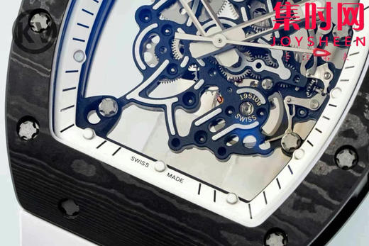 王者归来！KV理查德米勒RM55 RM055碳纤维系列 镂空男士腕表 商品图4