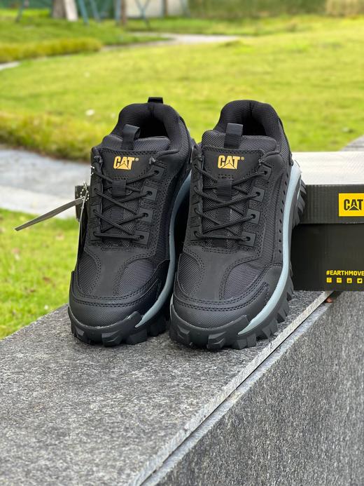 C&AT户外休闲鞋男工装鞋真皮增高缓震厚底 商品图7