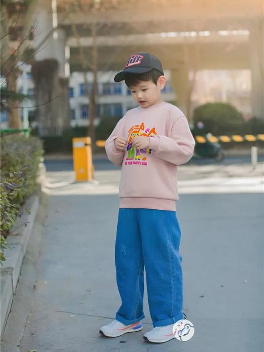 佐丹奴童装25年新款加绒卫衣03025609 商品图1