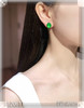 玻璃种黄阳色系绿蛋耳钉【5120611】具体价格微信咨询 商品缩略图4