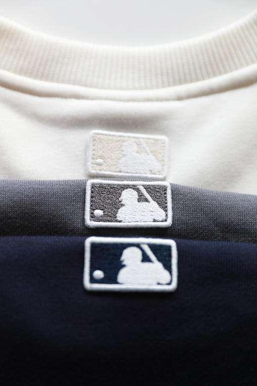 高颜值复古卫衣，内里加厚加绒。胶片感胸口印花圆领外套C111668 商品图12