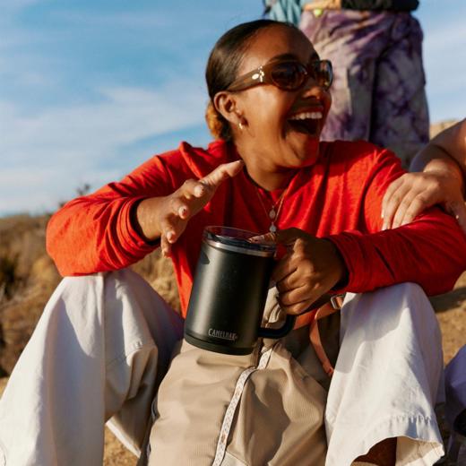 驼峰 抿嘴式 防漏双层不锈钢马克杯(CamelBak Thrive Mug)25年新款 商品图6